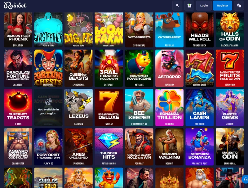 rainbet games page rainbet games page